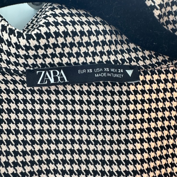 ZARA Houndstooth Crop - Picture 4 of 4